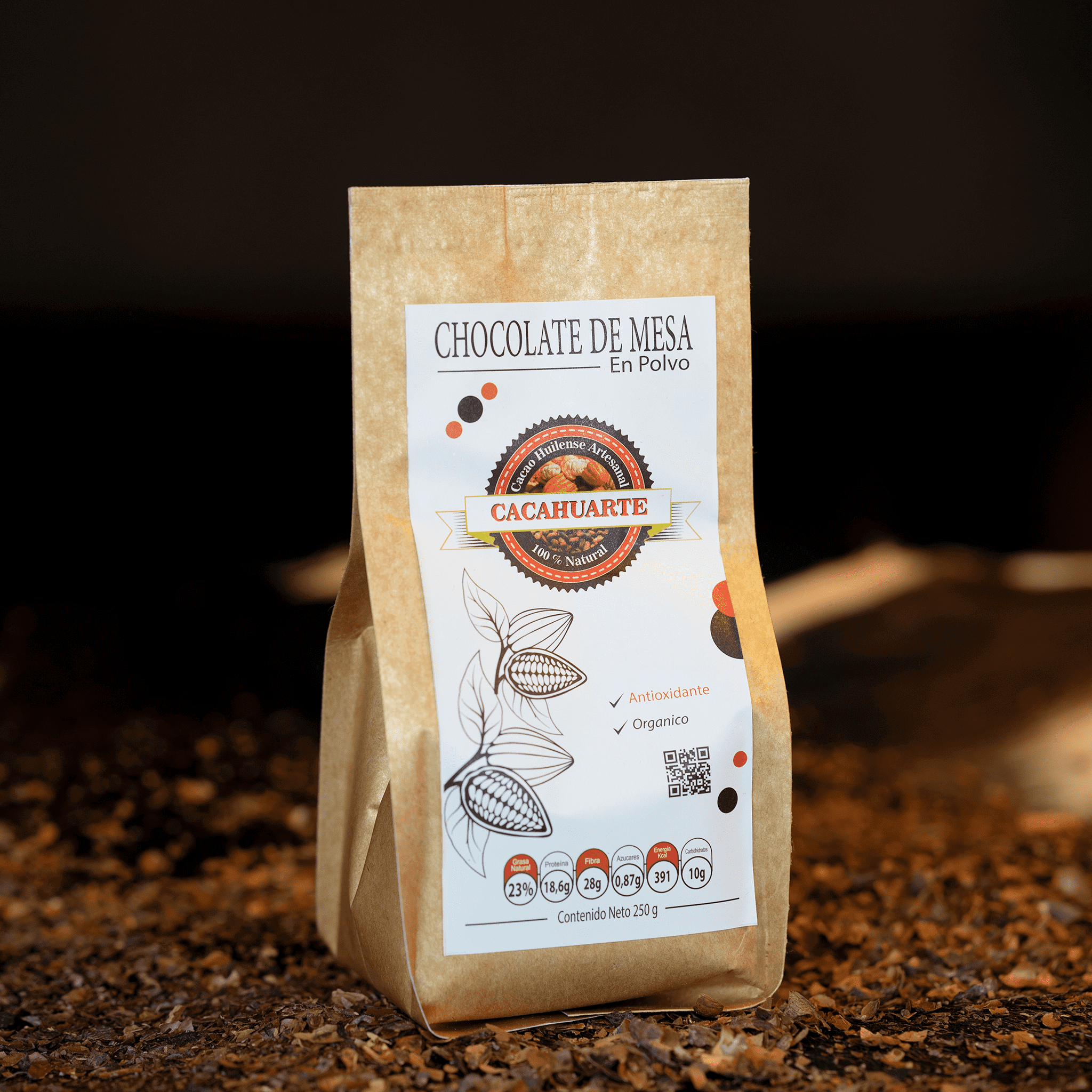 Chocolate de mesa en polvo 250g